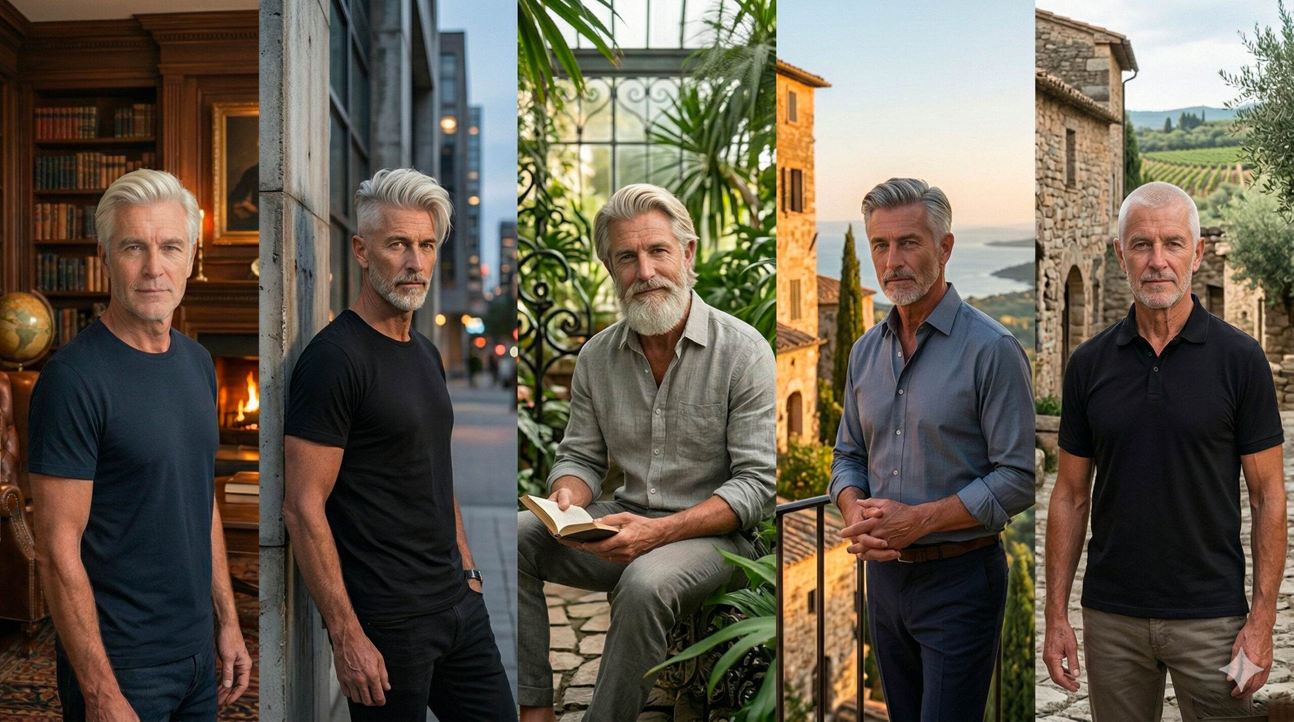 5 cortes de pelo para hombres maduros | Imagen: Cortesía Gemini